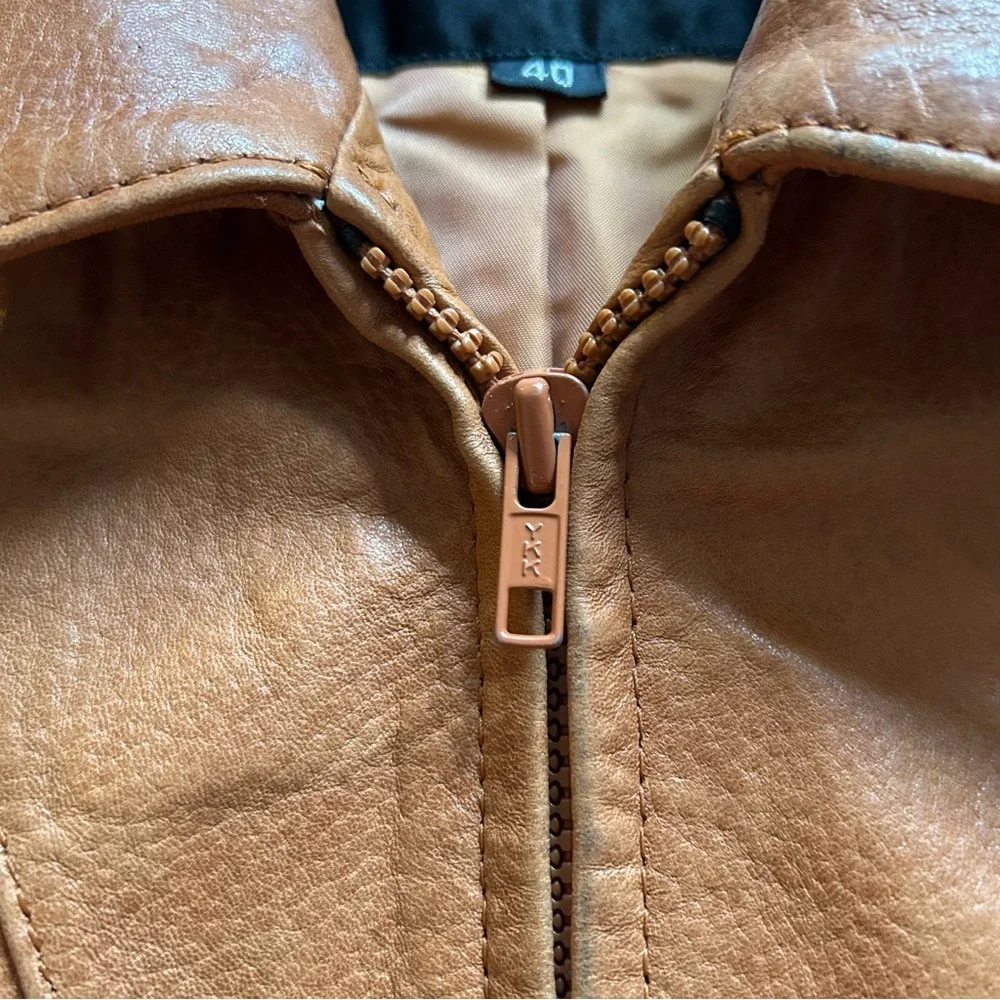 Wilsons vintage real Leather Jacket - Picture 5 of 10